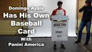 Domingo Ayala Has His Own Baseball Card with Panini America