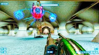 Serious Sam HD: The Second Encounter - Exotech Larva Boss Fight 4K Ultra HD