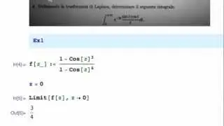 MATHEMATICA - ESERCIZI PROVA D'ESAME