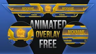 Ghostween (Stream Overlay Animated | Speed Art + Tutorial) | FREE