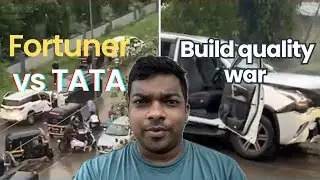 Toyota vs TATA build quality war -Tamil