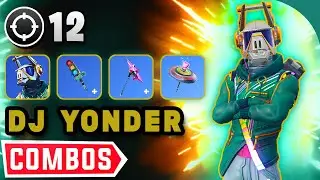 Best *DJ YONDER* Skin COMBOS with Gameplay