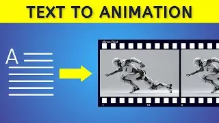 How to Create Animation from Text | Create Video using AI Tools
