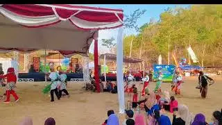 Jathilan Reog Kalurahan Semugih Dalam Rangka Peringatan Jadi ke 108