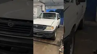 The old Ferd Ranger is off the hoist and ready to tango 🕺🏼 #mazda #b3000 #fordranger #truckbuild