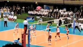 第64回 春高バレー男子決勝 第2セット