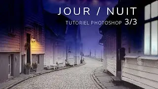 Comment changer une photo de jour en photo de nuit avec Photoshop 3/3
