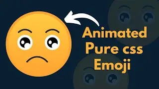 Animation pure css emoji.