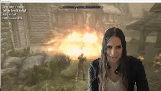 How to attach scripts to nearby NPCs [and make them explode] in Skyrim