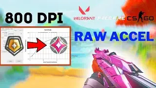 Best Raw Accel Setting For Valorant 800 Dpi | The BEST Raw Accel Guide