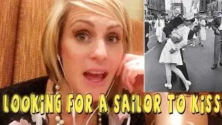 LOOKING FOR A SAILOR TO KISS IN NEW YORK