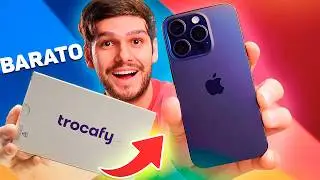 COMPREI um IPHONE 15 PRO BARATO na Trocafy