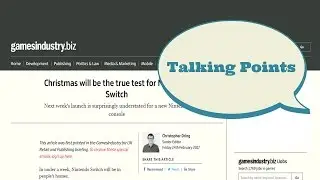 Talking Points - GamesIndustry on a muted Switch launch: A Rebuttal
