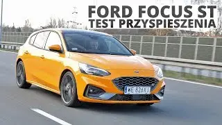 Ford Focus ST 2.3 Ecoboost 280 KM (MT) - acceleration 0-100 km/h