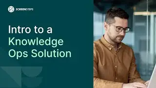 What is the ScreenSteps Knowledge Ops Solution?