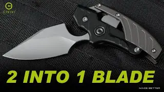 New CIVIVI Typhoeus,a Folding Push Dagger Fixed Blade Knife