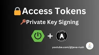 Mastering Access Tokens: Secure Implementation & Signing with Private Key using Spring & Java