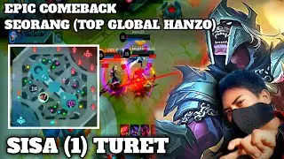 MODE SALAM DARI BINJAI - GAMEPLAY TOP 1 GLOBAL HANZO 19 - MOBILE LEGENDS