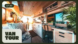 VAN TOUR | Mobile OFFICE Built for Adventure