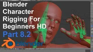 Blender Character Rigging Tutorial 88/125 | Riven Phoenix
