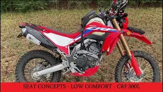Seat Concepts - Low Comfort Seat Install on CRF300L