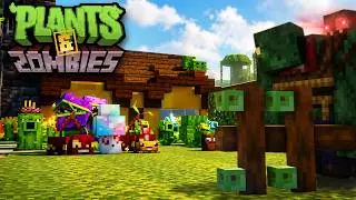 This PLANTS VS ZOMBIES Minecraft Mod GOT EVEN BETTER...