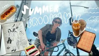 sunny weekend spent biking and reading ☼