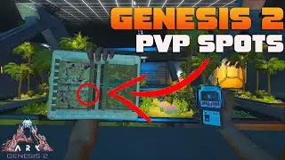 MEJORES SPOTS GENESIS 2 PARA PVP | ARK PC