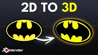 How to Turn a 2D Image Into 3D Using Blender in 1 Minute!