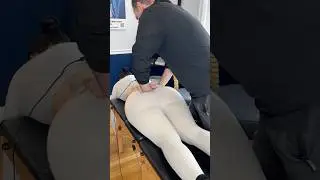 Lower back gets CRACKED Open! 