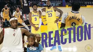 LeBron & Bronny James make HISTORY as the 1st Father Son Duo to play in the NBA