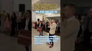 ZURNA ÖĞRENCİM AVUSTRALYADA ARTIK DÜĞÜNLERDE 👏👏👏🧿✌️