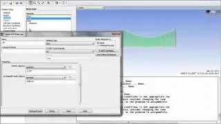 Cornell FLUENT: Compressible Flow in a Nozzle: Setup