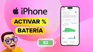 Cómo PONER el PORCENTAJE de BATERÍA en iPhone | iOS 🔋