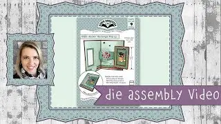 Karen Burniston Die Set 1089 Rockin' Rectangle Assembly