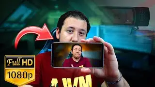 COMO USAR el CELULAR como WEBCAM 📱📹Tu TELÉFONO como webcam en OBS, STREAMLABS y por WIFI