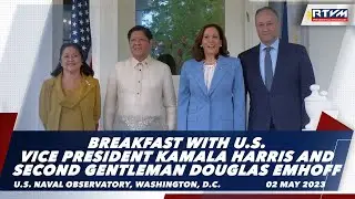 Breakfast with United States Vice President Kamala Harris & Second Gentleman Douglas Emhoff 5/2/2023
