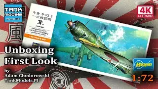 Unboxing 361 - 1:72 KI-43-II OSCAR - Hasegawa 00131