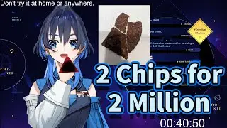 2 Chips for 2 Million【One Chip Challenge】【Ouro Kronii 】【Hololive中英字幕精華】
