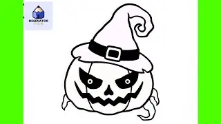 Cum Să Desenezi Un DOVLETE (De Halloween) 2024 | Usor Pas cu Pas Tutorial pentru Incepatori
