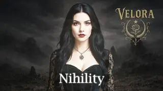 Nihility | Velora | Official Lyric Video | Symphonic Gothic Metal