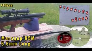 Matador R5M 5.5 mm, disassembly, shooting.