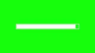 Free Green screen Loading Bar [Easing + Ending animation] Effects/Overlays