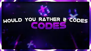 Would You Rather 2 Codes | FREE PANDA PET