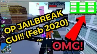 NEW JAILBREAK GUI!! (FEB 2020) (ROBLOX) Noclip, autorob, fly, gravity, speed...