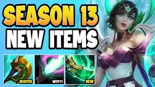 THESE NEW SEASON 13 ITEMS CHANGE EVERYTHING... WHAT IS THIS BUILD?!?