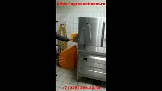 Тоннельная машина для мойки тары, ящиков до 200 шт./час