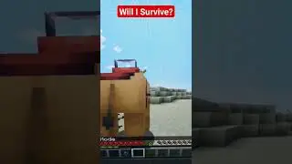 Will I Survive? #gameplay #minecraftbuilds #minecraftbuilding