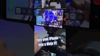 iPhone 15 🔜 Atomos Ninja Recorder/Monitor