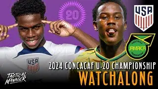 USA vs Jamaica Live Watchalong | U-20 World Cup Qualifying